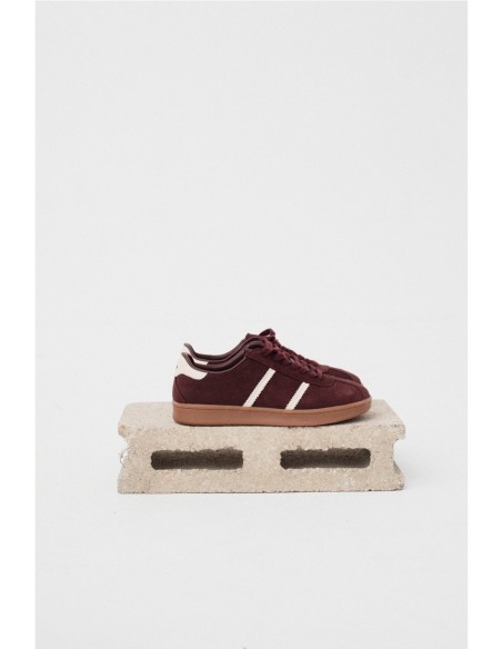 Sneaker Hillside Mus&Bombón Granate
