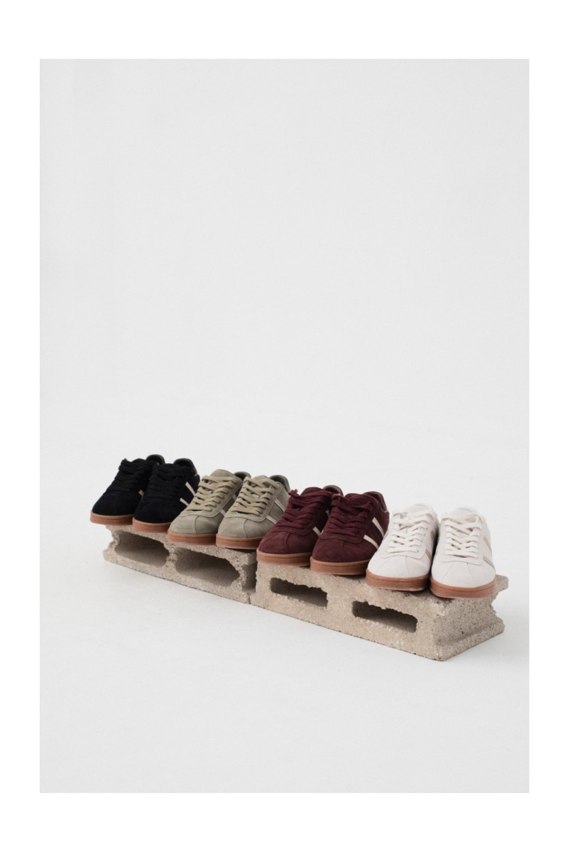 Sneaker Hillside Mus&Bombón Granate