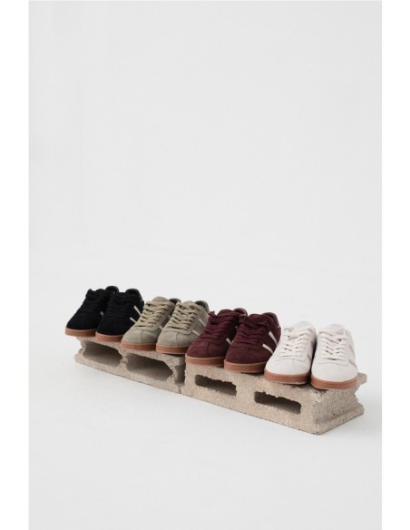 Sneaker Hillside Mus&Bombón Granate