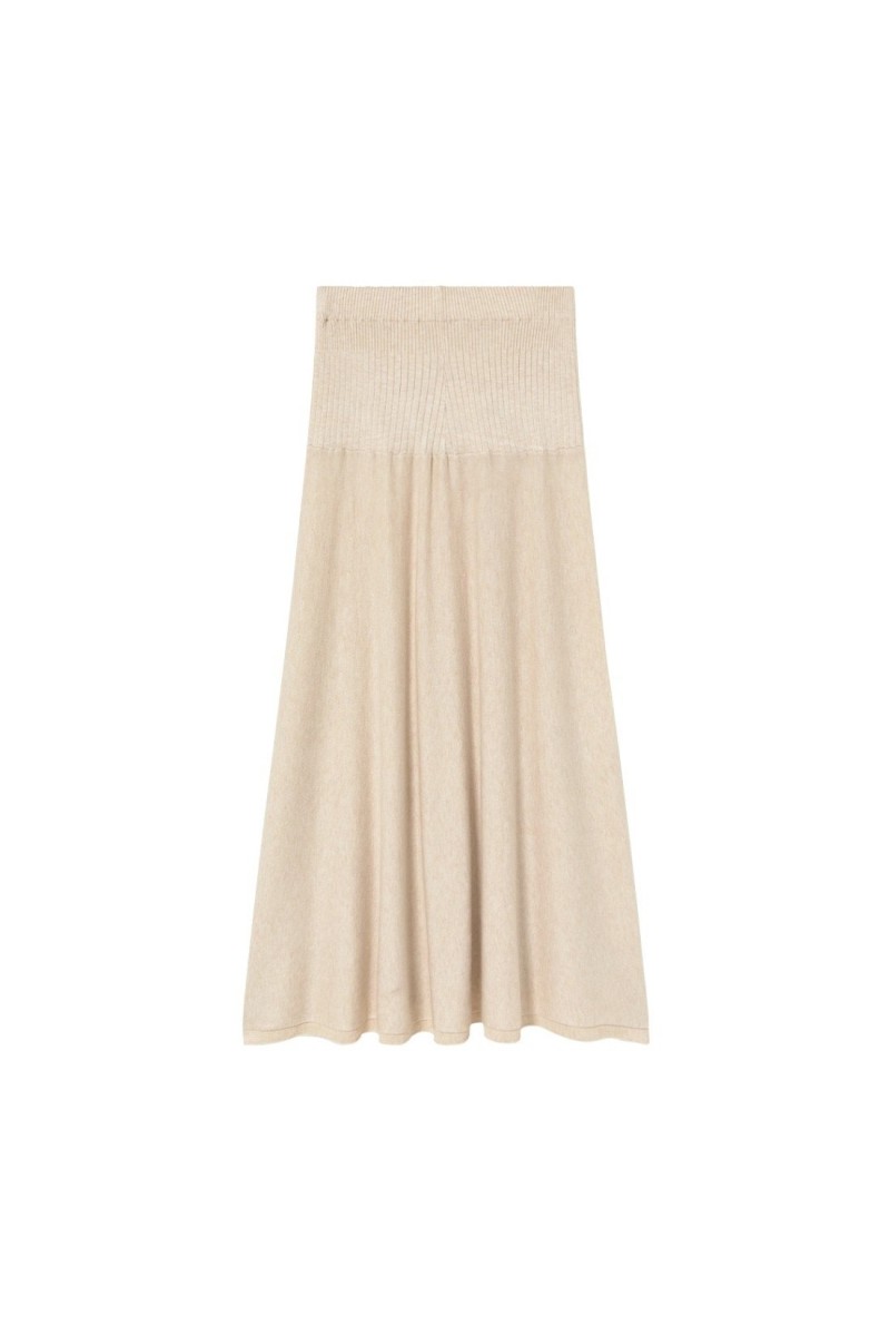 Falda Safa Mus&Bombón Crudo