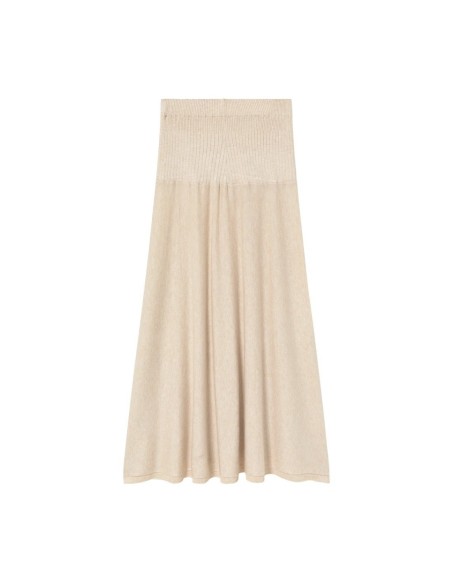 Falda Safa Mus&Bombón Crudo