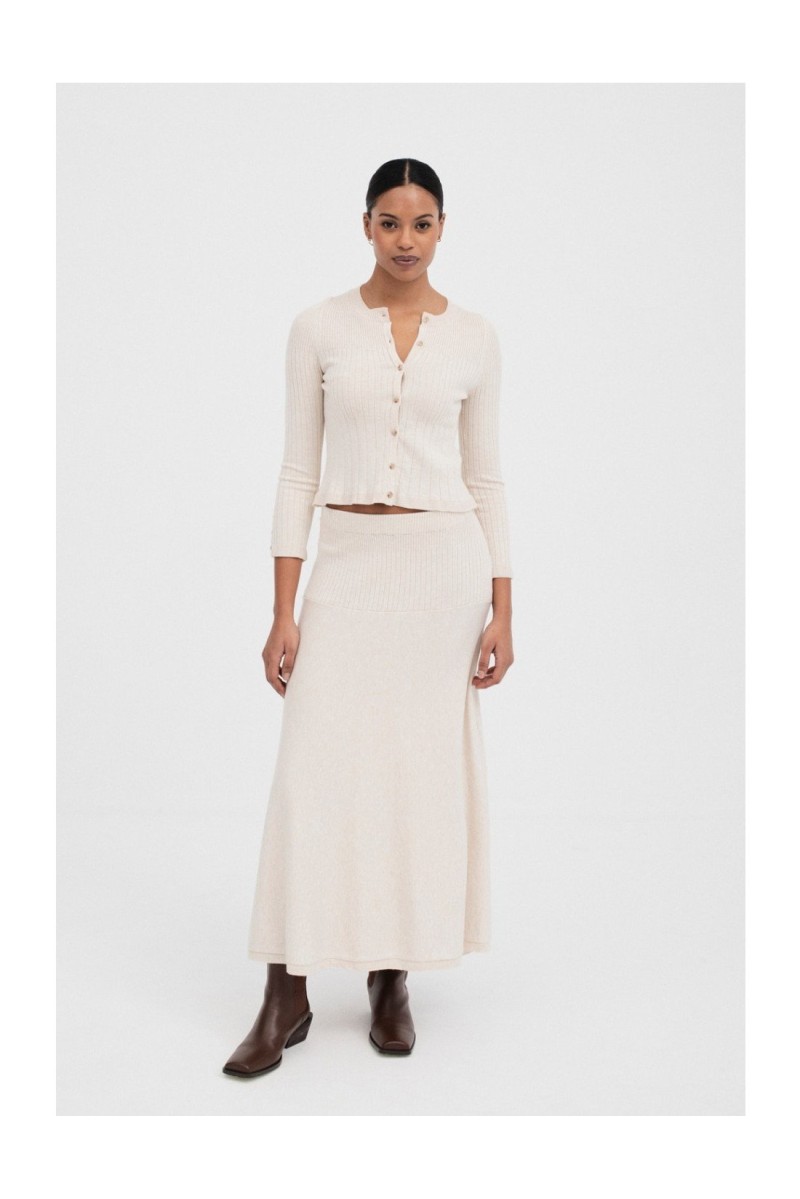 Cardigan Sufouh Mus&Bombón Crudo 2