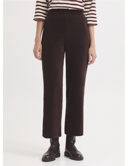 Pantalón Pana NiceThings Marrón