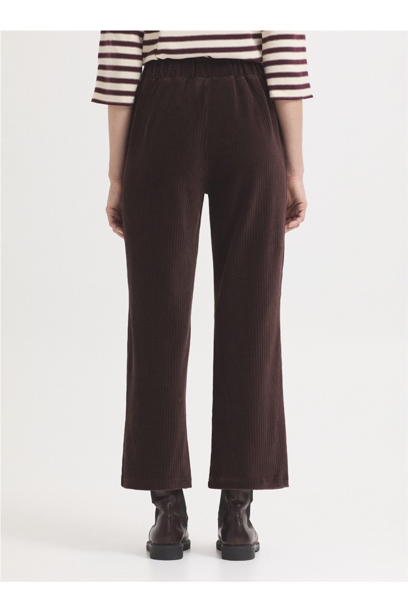 Pantalón Pana NiceThings Marrón