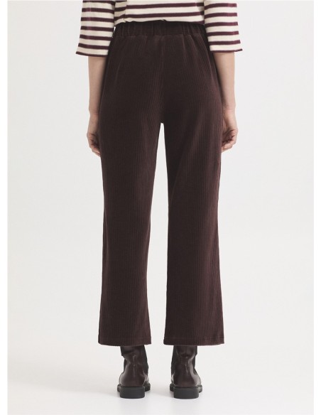 Pantalón Pana NiceThings Marrón