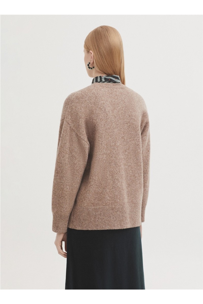 Jersey Lambswool NiceThings Beige