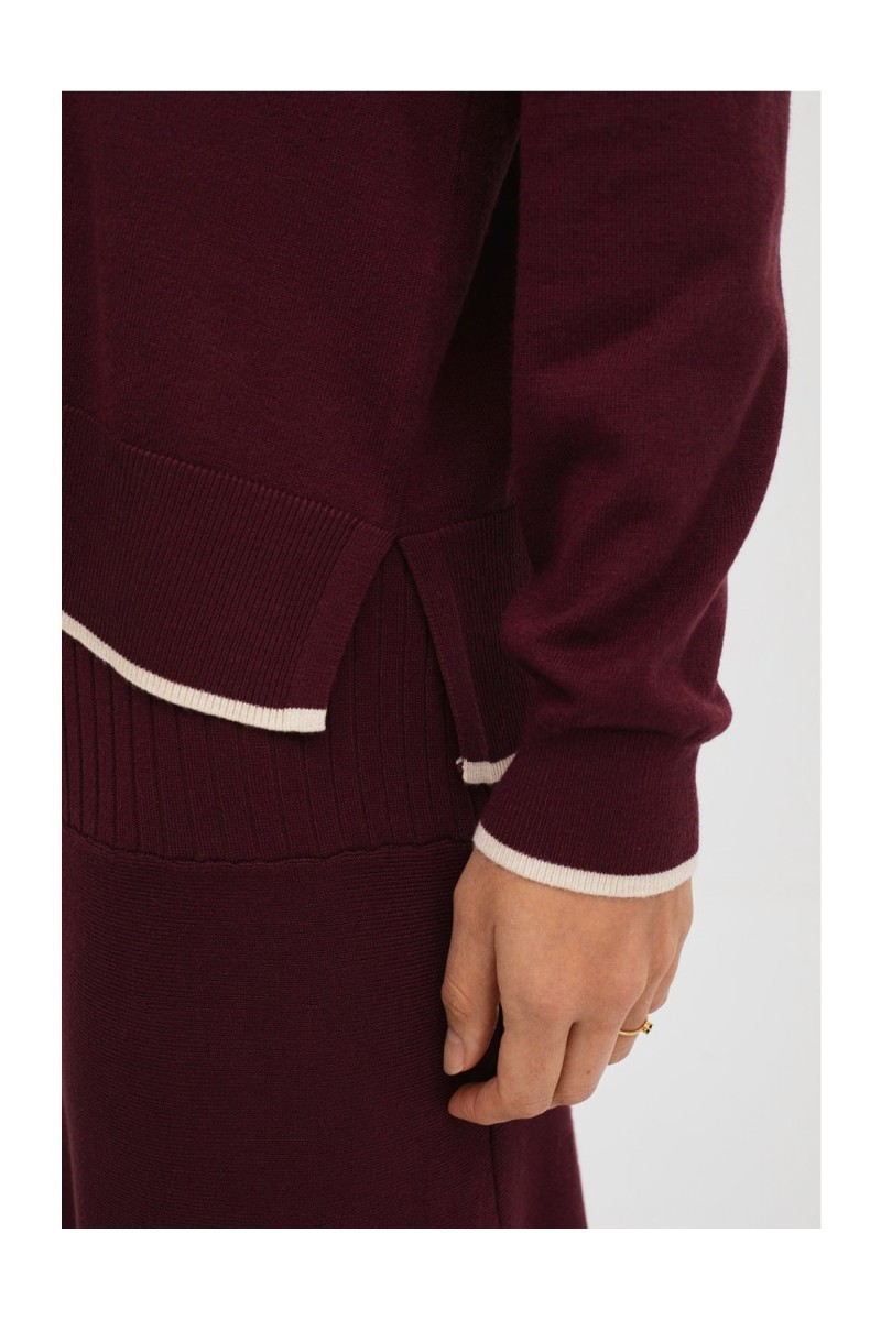 Jersey Asakusa Mus&Bombón Granate