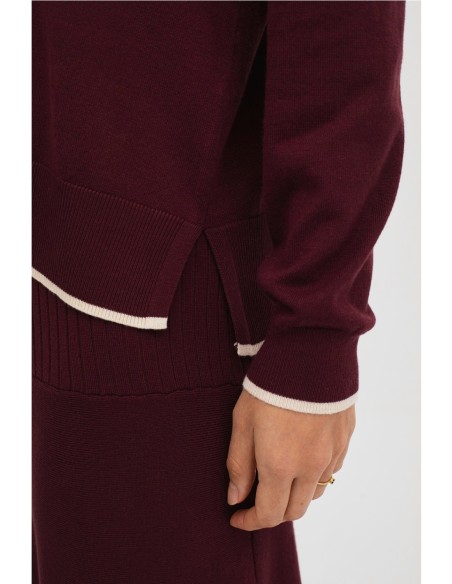 Jersey Asakusa Mus&Bombón Granate