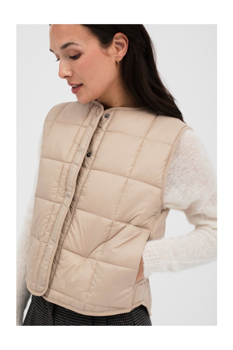 Chaleco Croce Mus&Bombón Beige