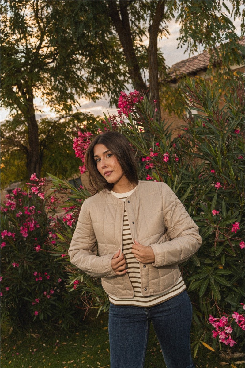 Chaqueta Cannaregio Mus&Bombón Beige