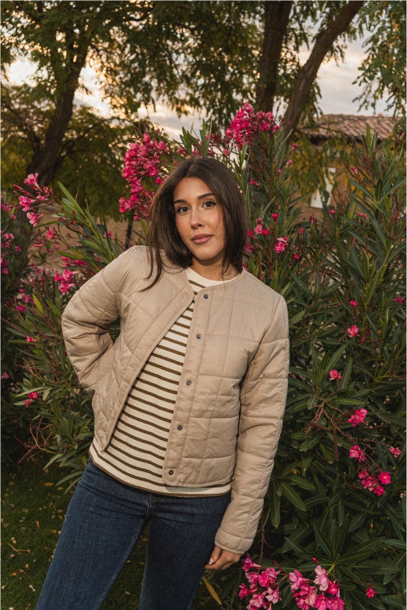 Chaqueta Cannaregio Mus&Bombón Beige