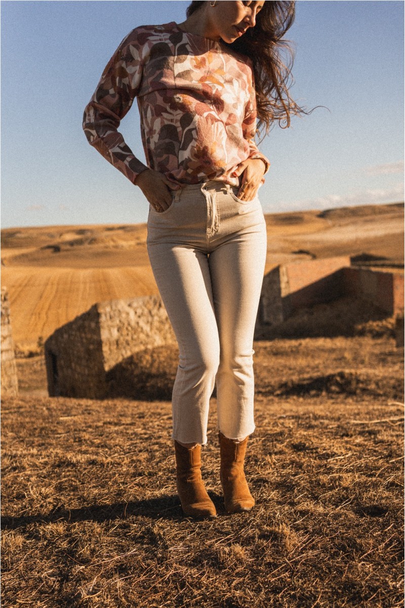 Vaquero Recto Beige 2