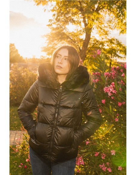 Cazadora Kacey Negro