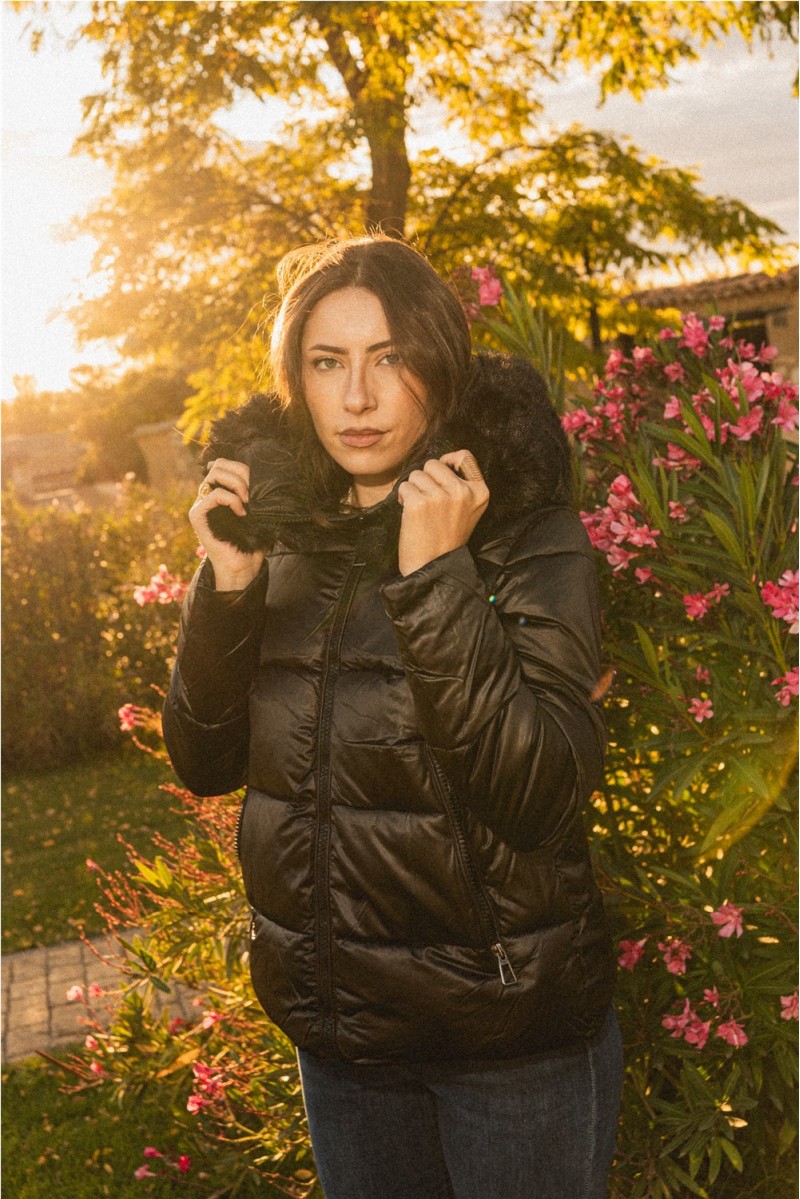 Cazadora Kacey Negro