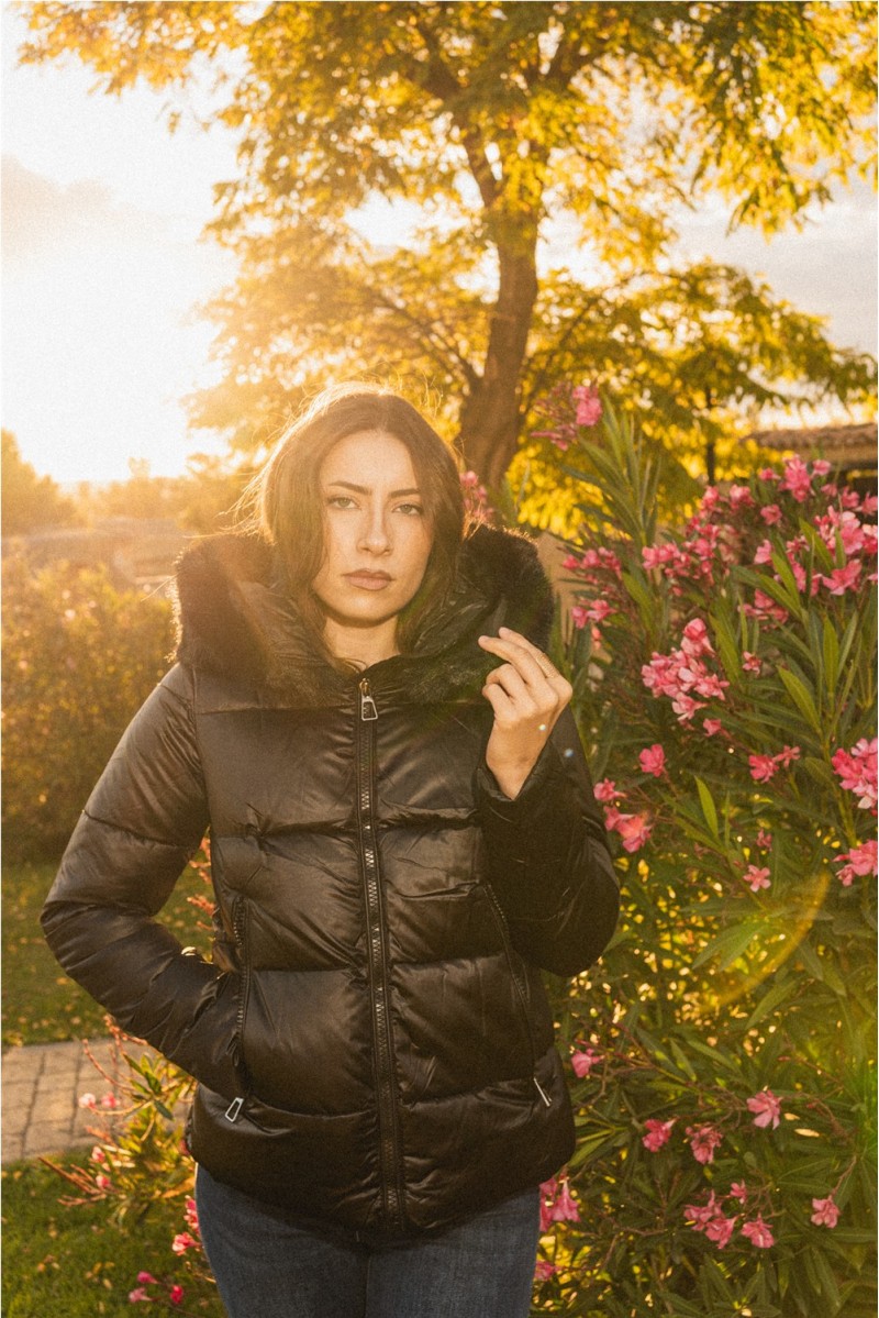 Cazadora Kacey Negro