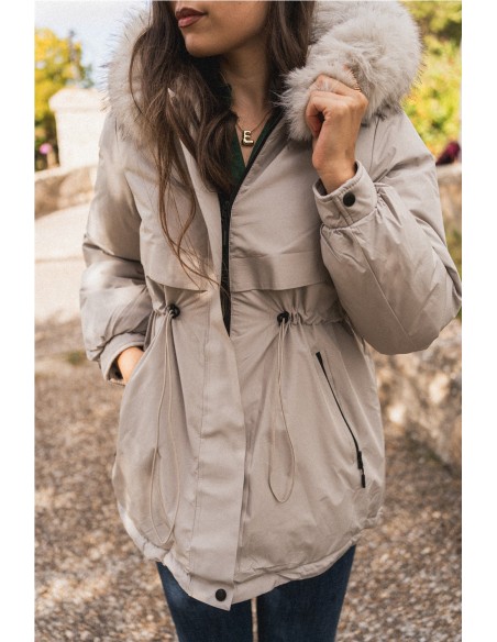 Abrigo Lauretta Beige