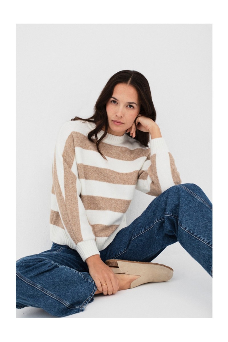 Jersey Iturrama Mus&Bombón Beige