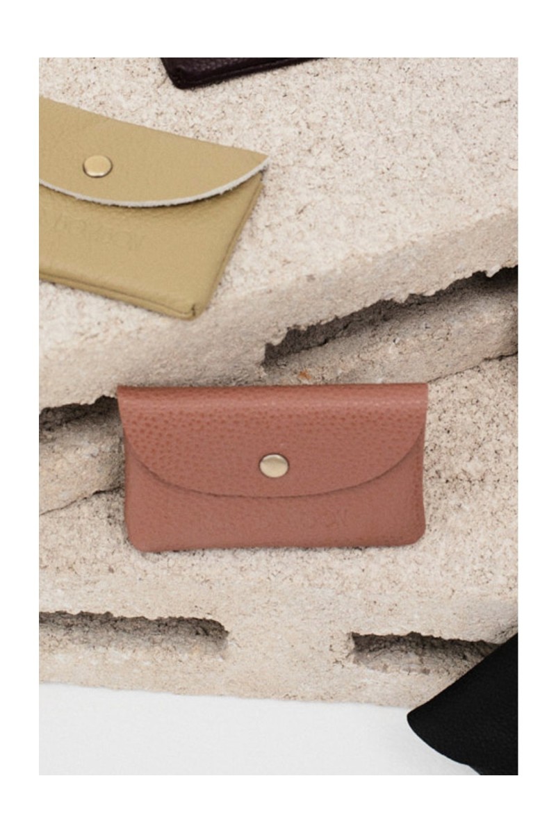 Monedero Haidar Mus&Bombón Camel