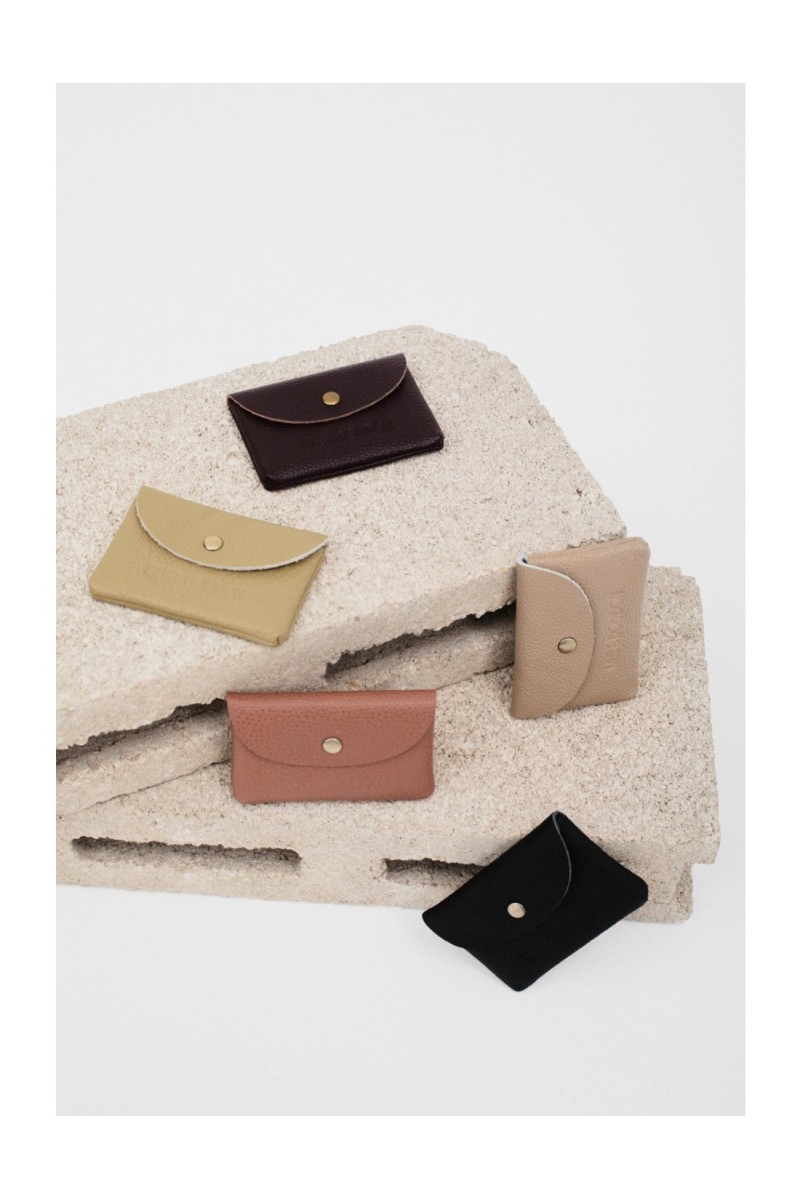 Monedero Haidar Mus&Bombón Camel