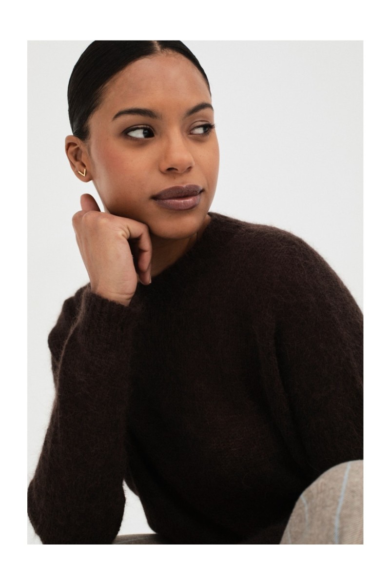 Jersey Testacci Mus&Bombón Marrón