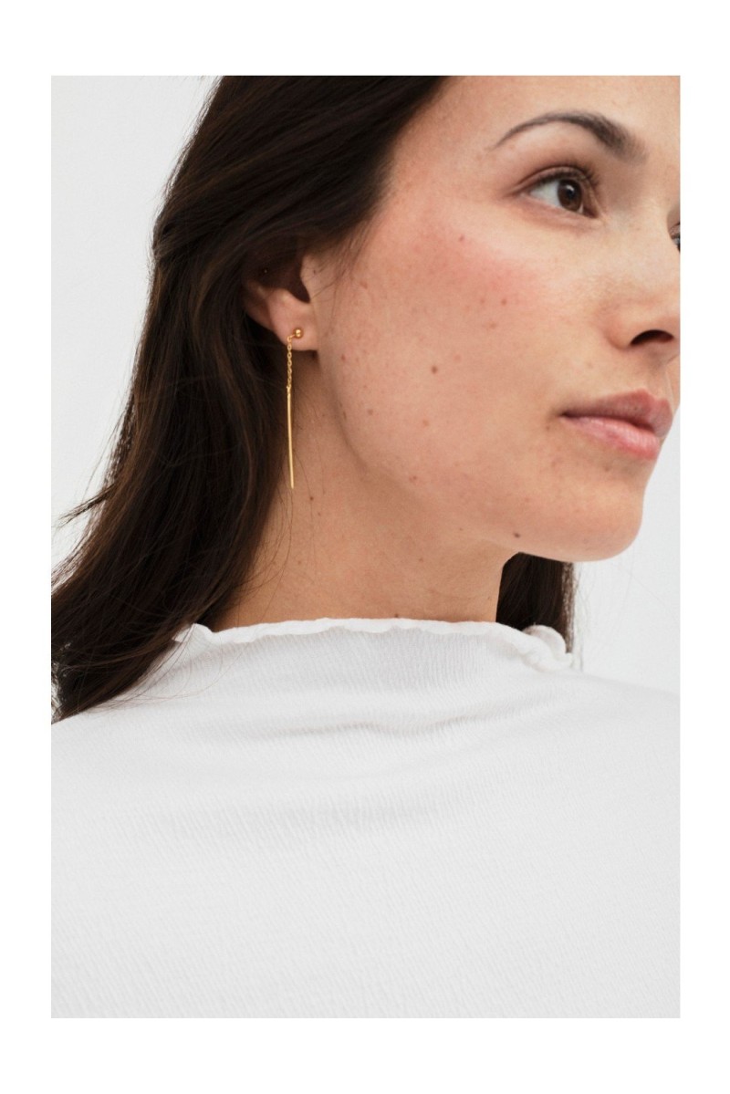 Camiseta Komorebi Mus&Bombón Blanca