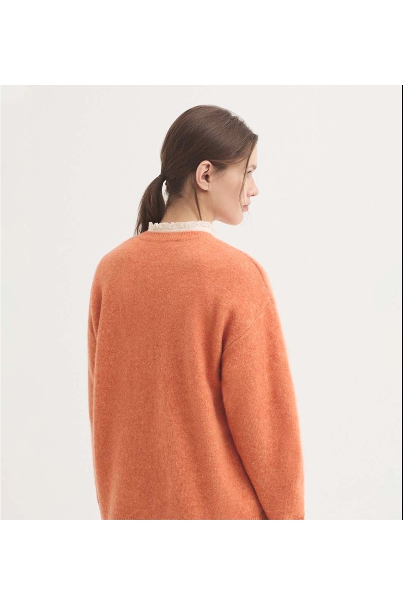 Jersey Lambswool NiceThings Naranja