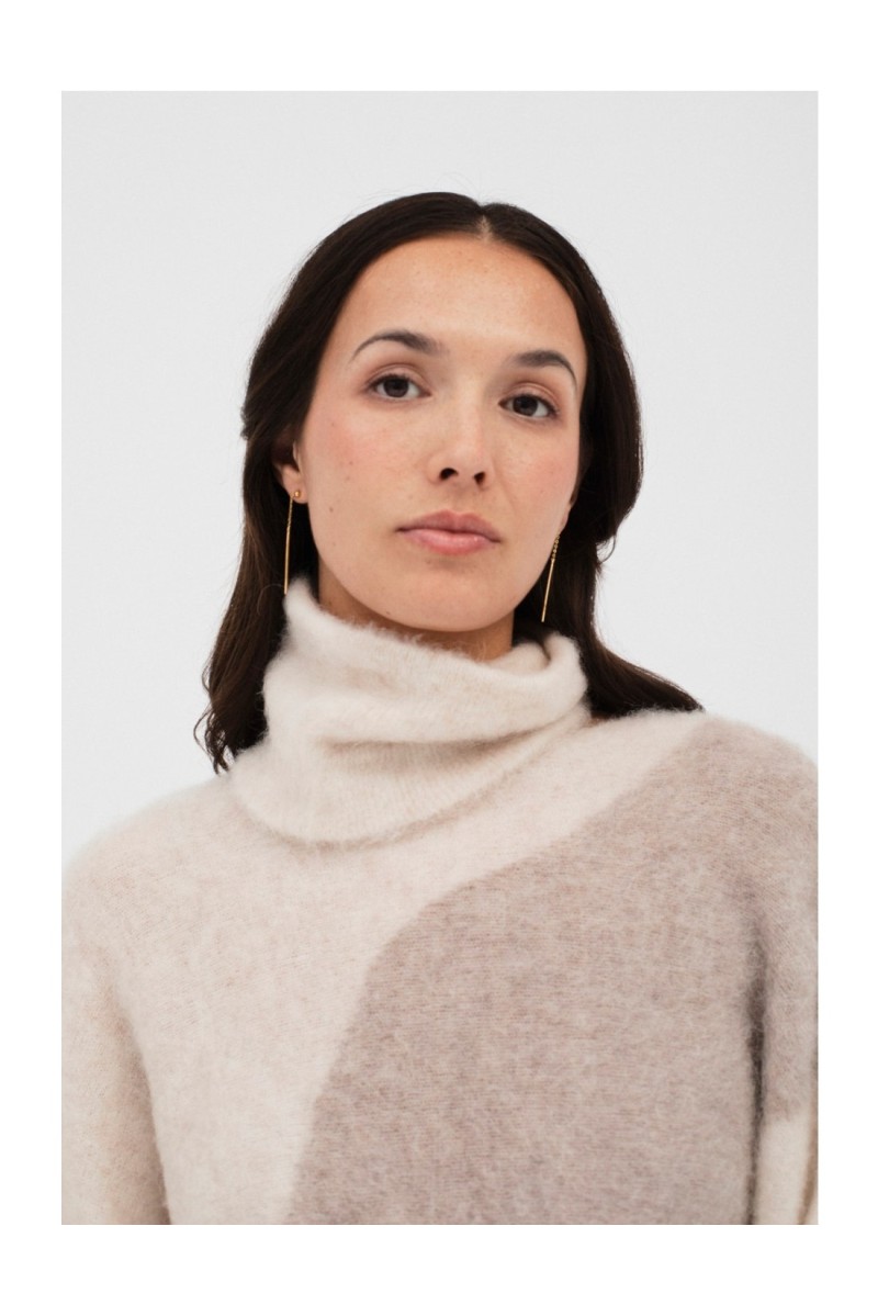 Jersey Amara Mus&Bombón Beige 2