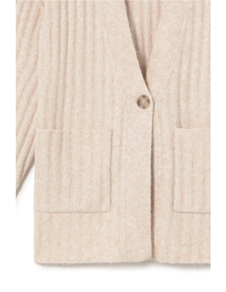 Cárdigan Gangam Mus&Bombón Beige