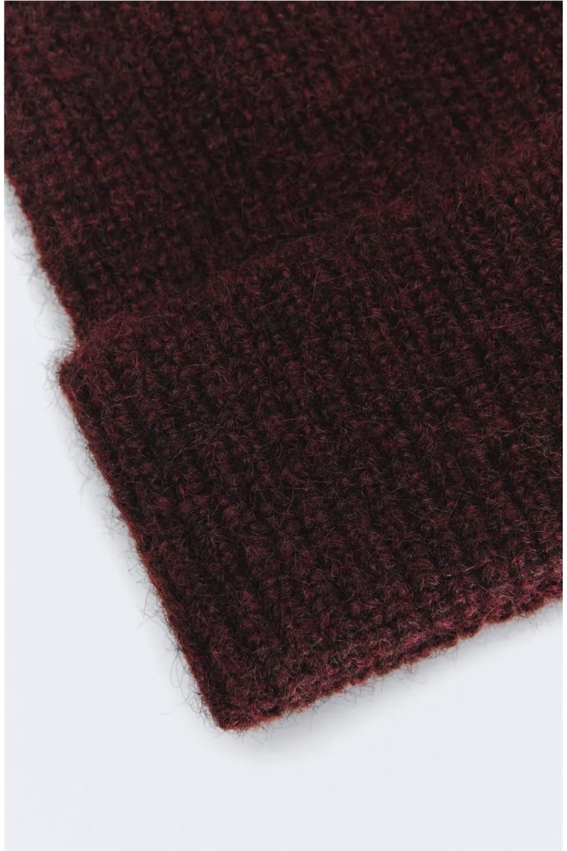 Gorro Knitted EseOese Granate 2