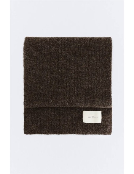 Bufanda Knitted EseOese Marrón