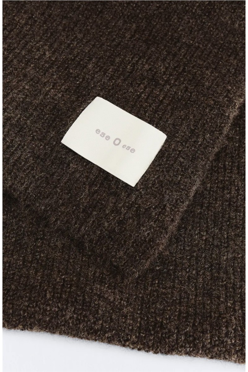 Bufanda Knitted EseOese Marrón