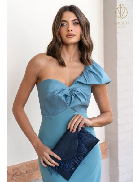 Vestido Bonanza Mariquita Turquesa