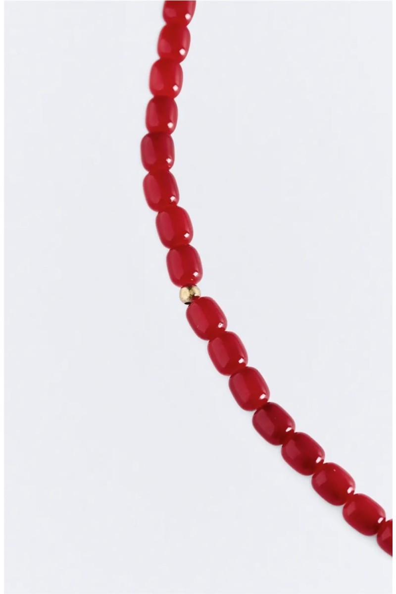 Collar Francis EseOese Rojo