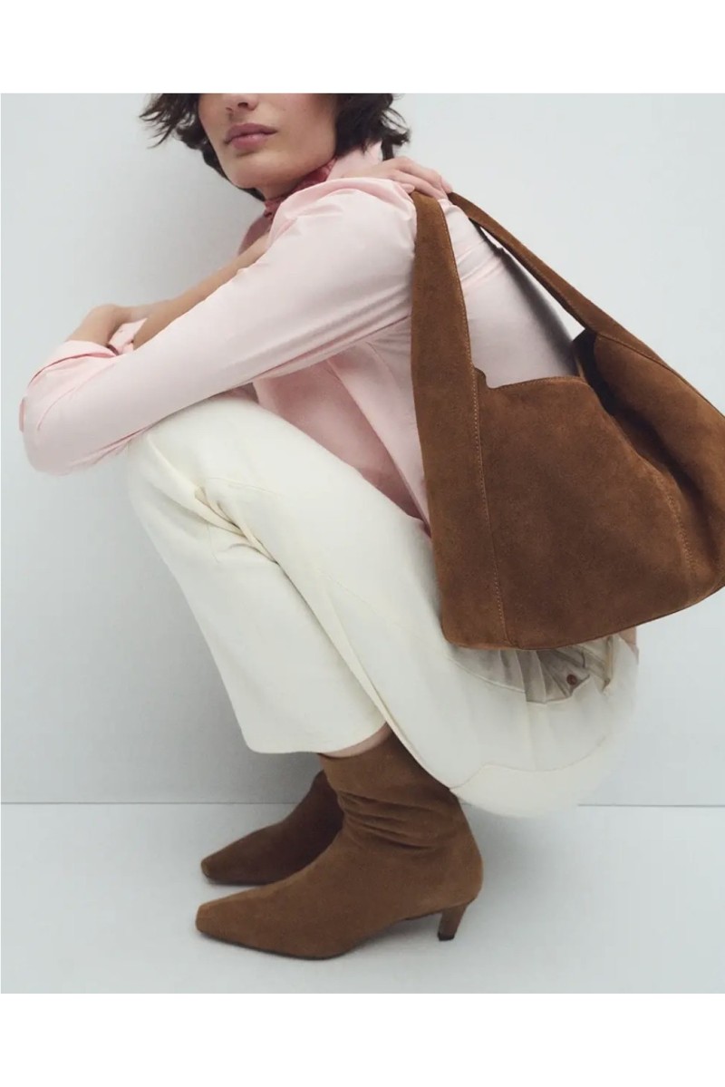 Bolso Suede EseOese MARRN 2