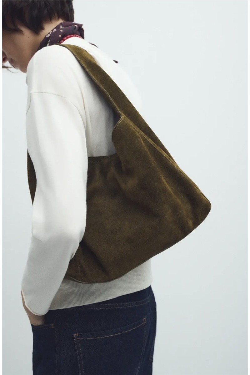 Bolso Suede EseOese Verde