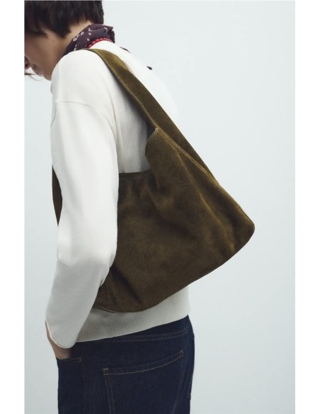 Bolso Suede EseOese Verde