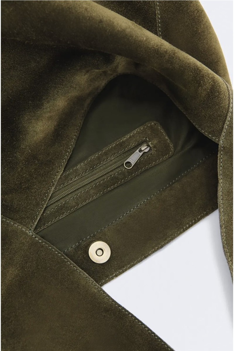 Bolso Suede EseOese Verde