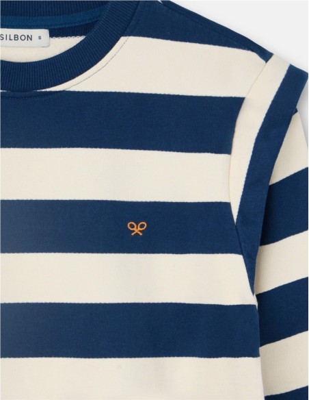 Sudadera Rayas Silbon