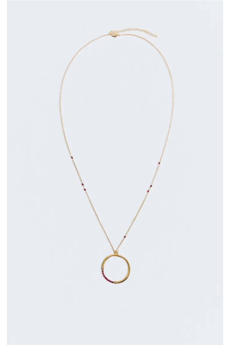 Collar Claude EseOese GRANATE