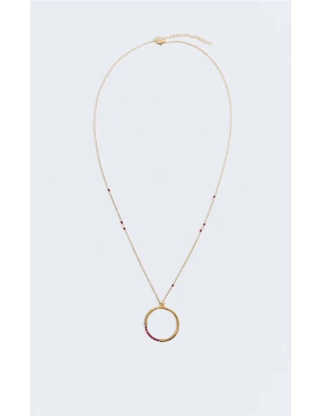 Collar Claude EseOese GRANATE