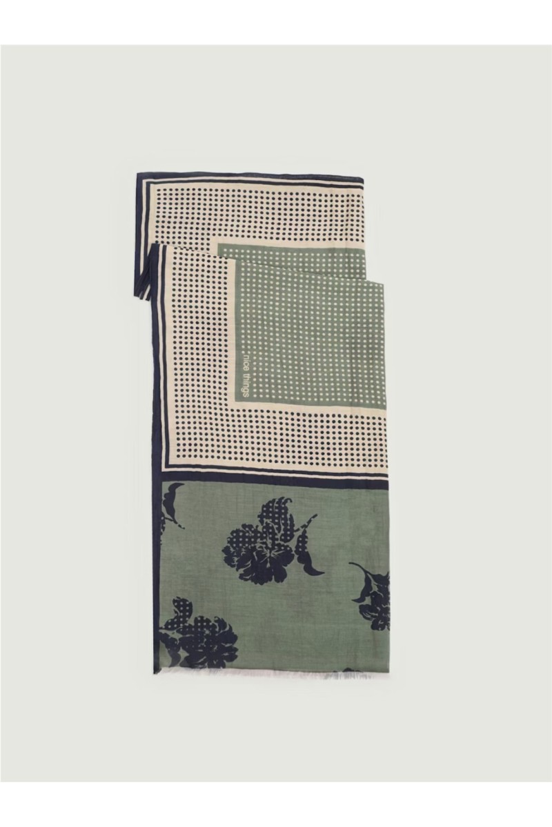 Fular Dots NiceThings Verde