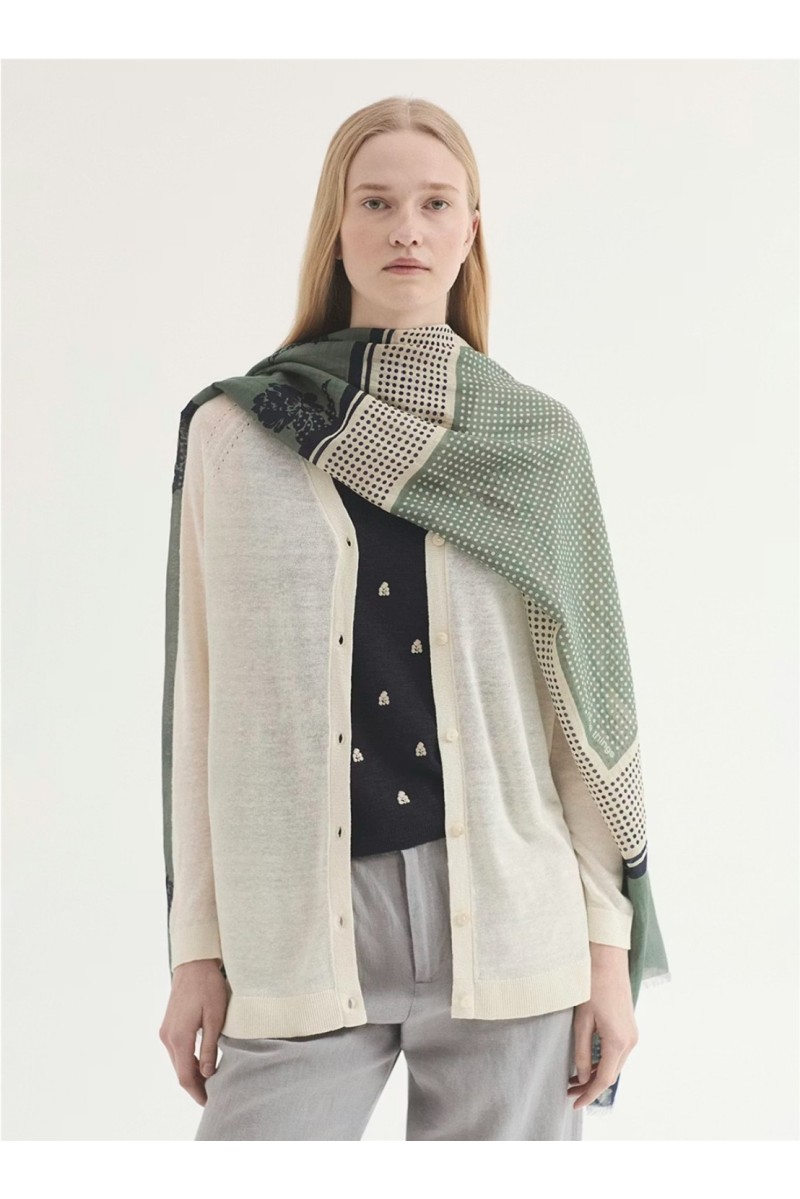 Fular Dots NiceThings Verde