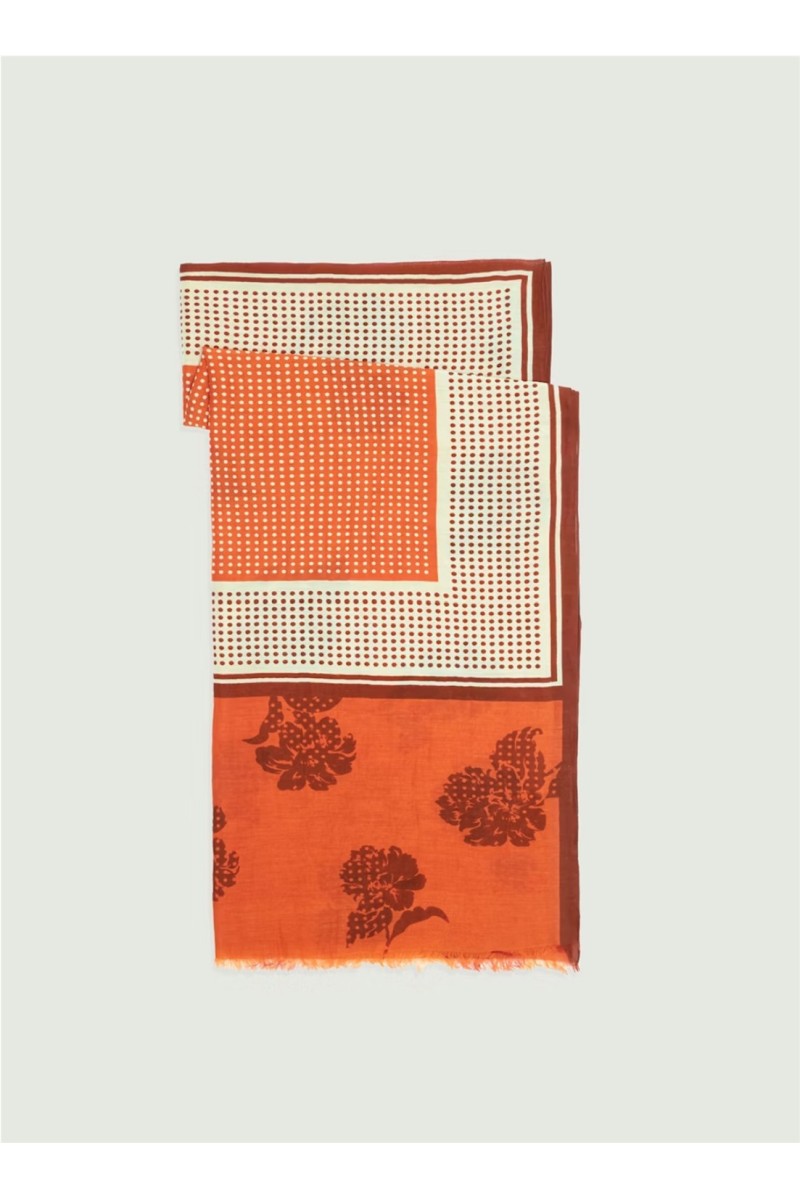 Fular Dots NiceThings Naranja