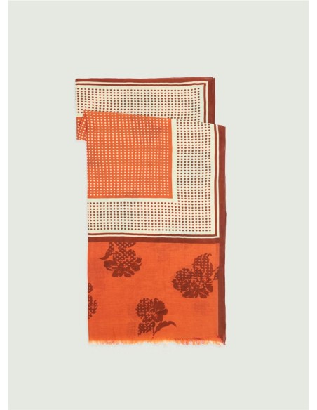 Fular Dots NiceThings Naranja