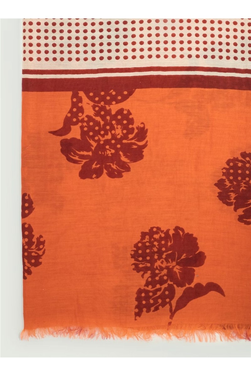 Fular Dots NiceThings Naranja 2