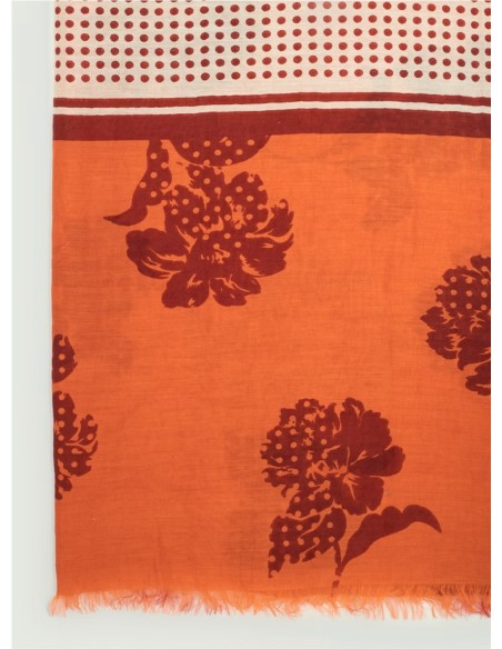 Fular Dots NiceThings Naranja