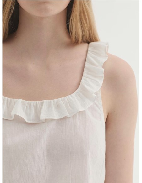 Top Volante NiceThings Blanco