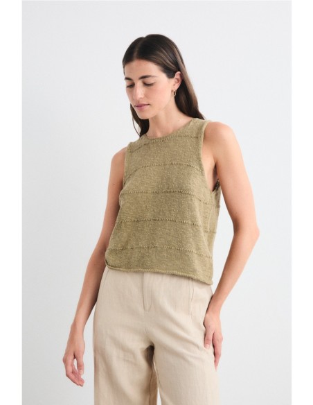 Top Nunavut Mus&Bombón Verde