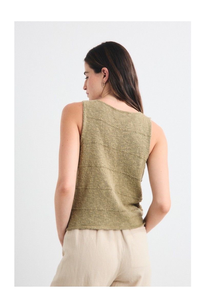 Top Nunavut Mus&Bombón Verde