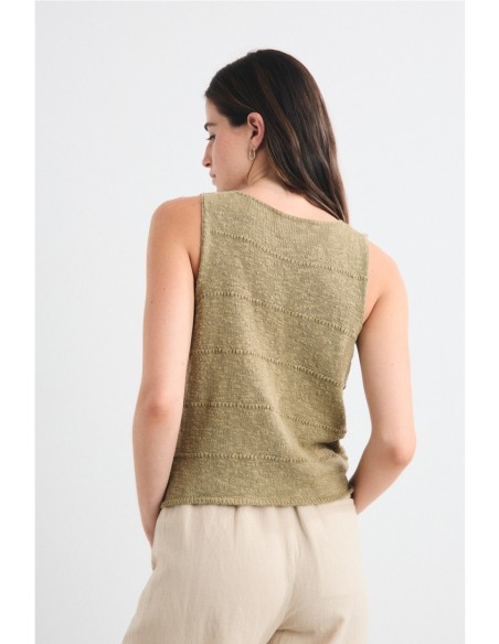 Top Nunavut Mus&Bombón Verde